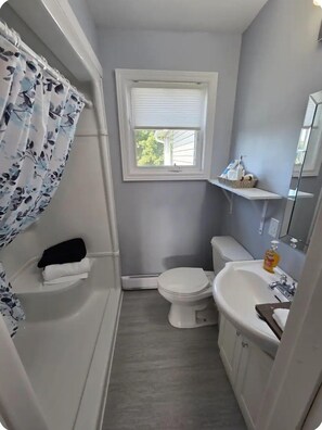 Hårføner, håndklær og toalettpapir