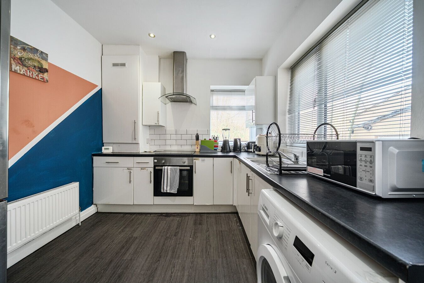 Microwave, oven, stovetop, toaster