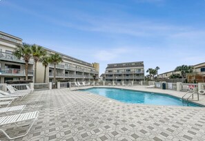 Pool - PCB condo 2/pools & hot tub, Steps to Beach! The West end of PCB is so quiet! (Panama City Beach)