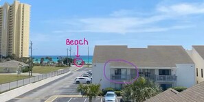 Exterior - PCB condo 2/pools & hot tub, Steps to Beach! The West end of PCB is so quiet! (Panama City Beach)