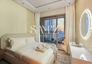 WiFi, bed sheets - Stylish 2BR in Downtown Views - High Floor 2906 (Dubai)