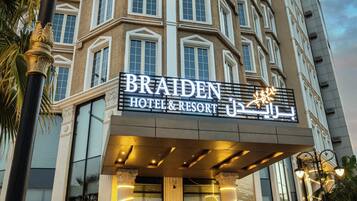 Facciata della struttura