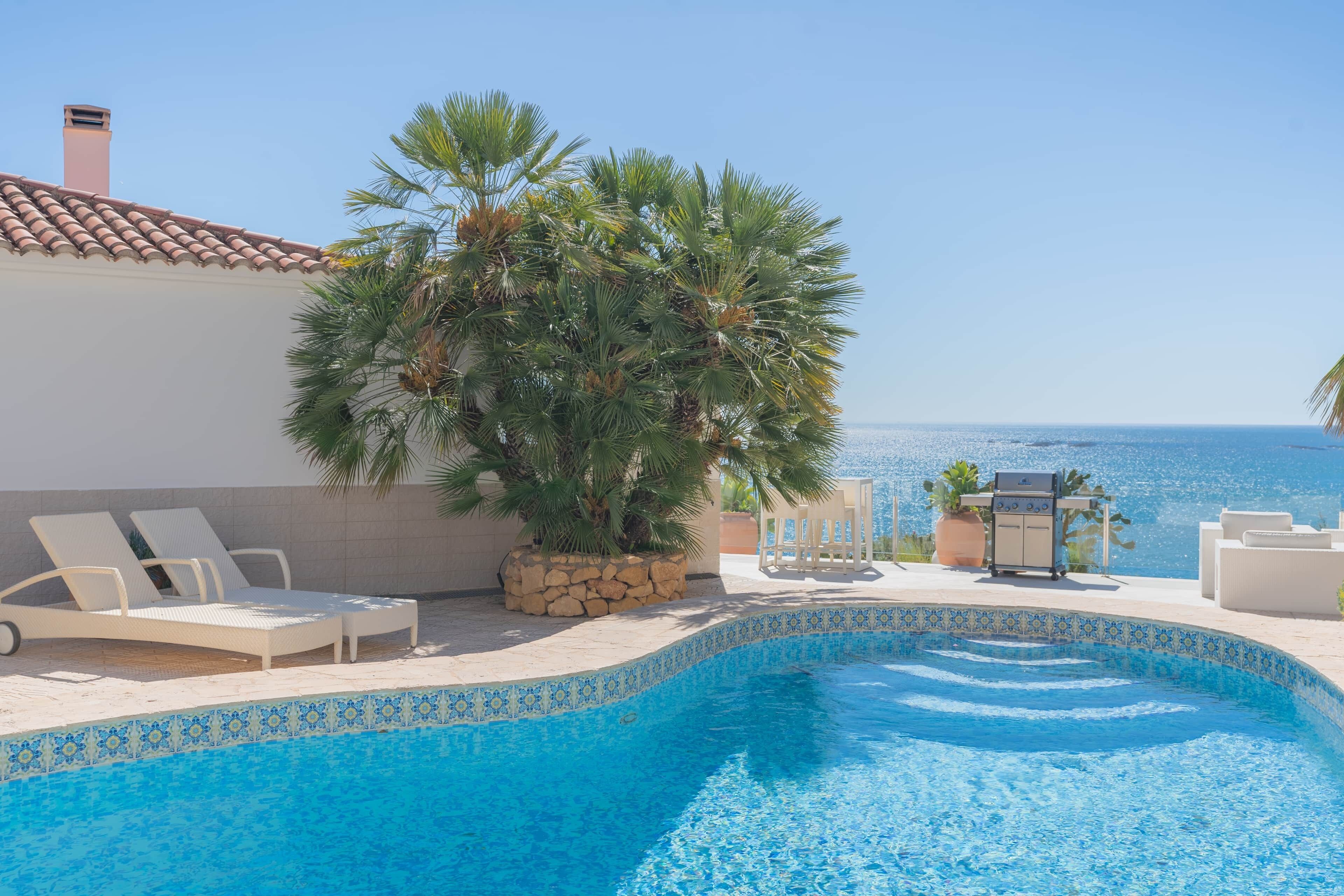 Una piscina riscaldata