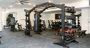 Fitness facility - Knoxville Weekend HQ within walking distance of Neyland Stadium (Knoxville)