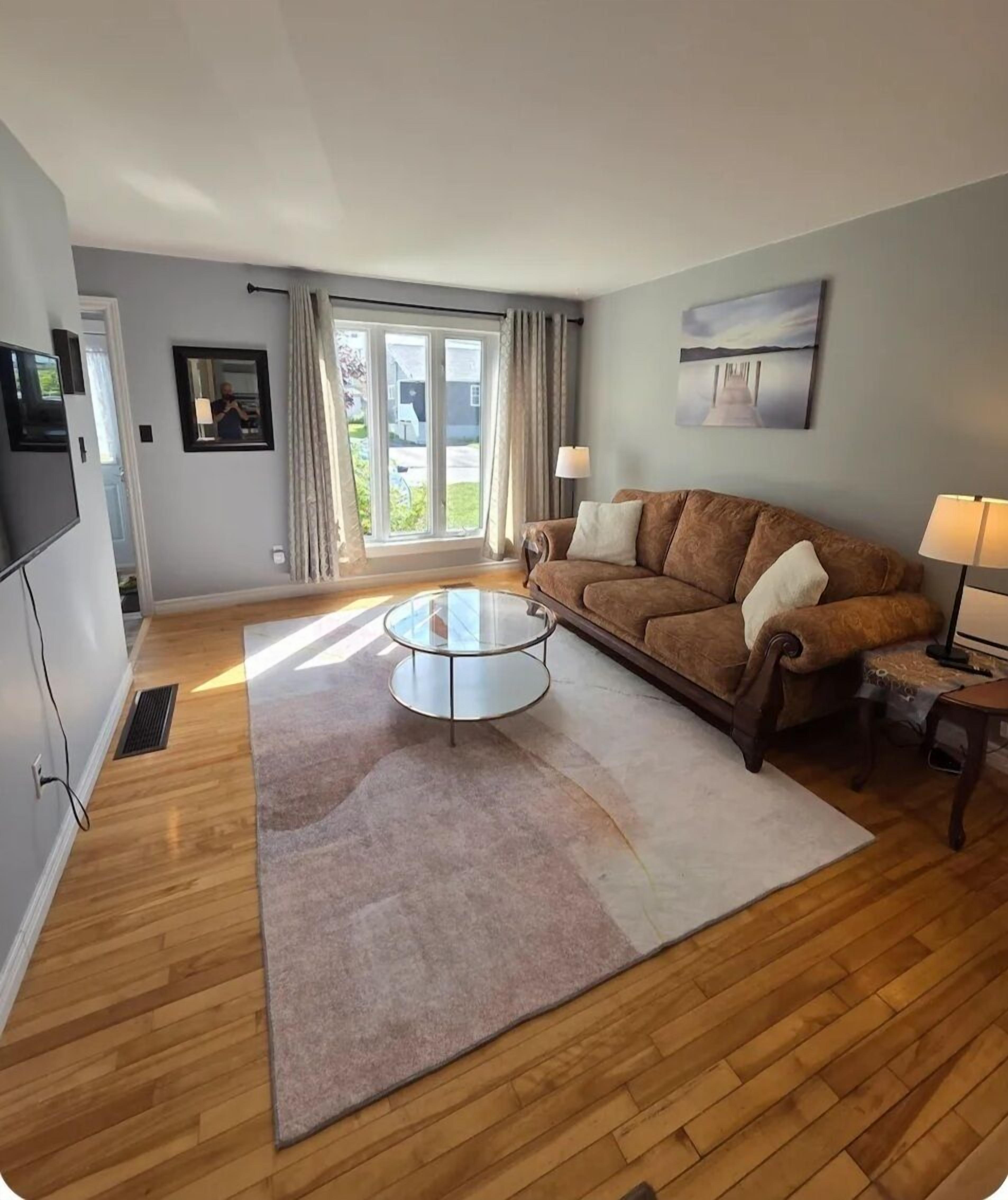 Townhouse, utsikt mot bukt | Oppholdsområde