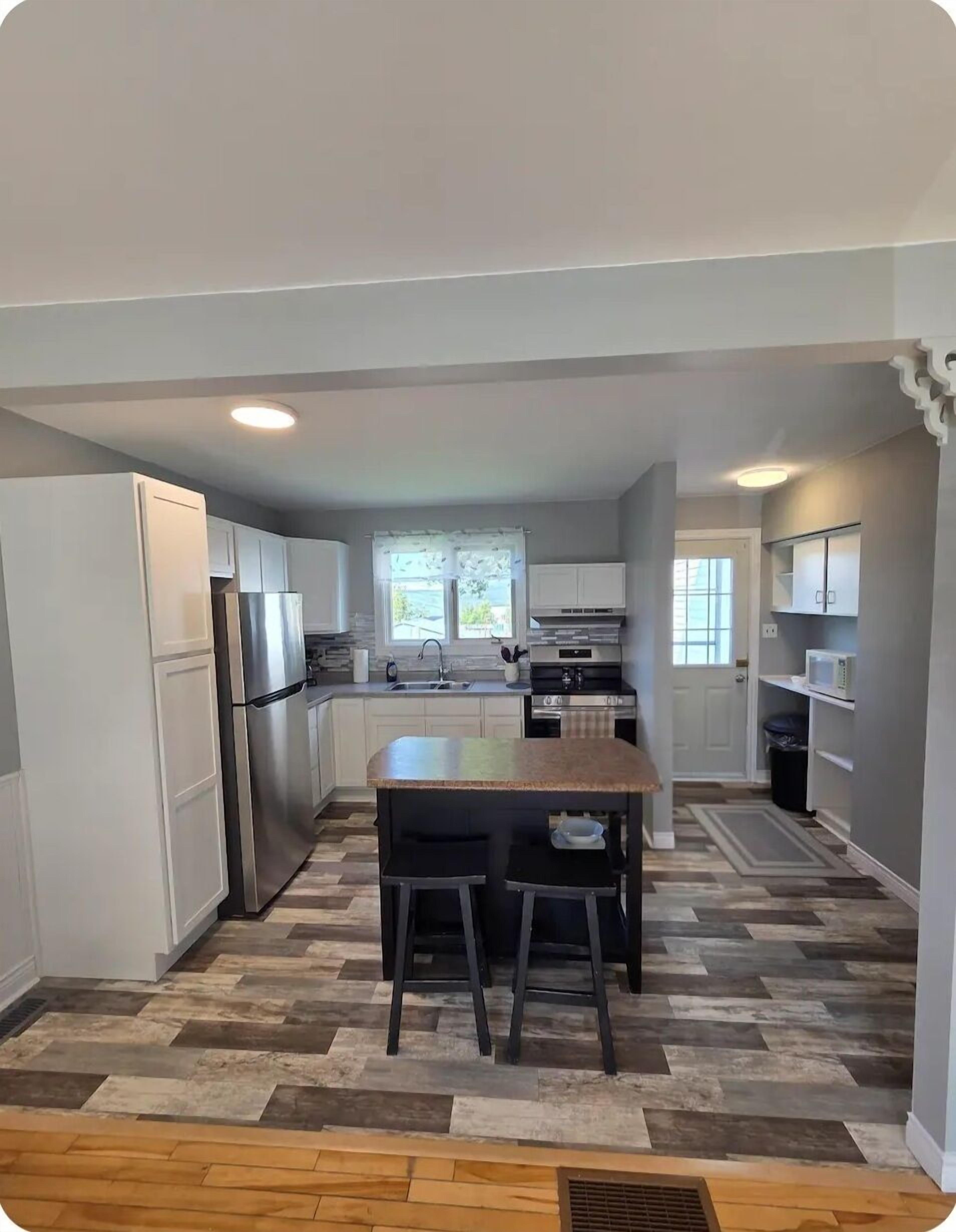 Townhouse, utsikt mot bukt | Eget kjøkken