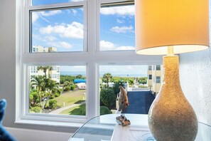 Interior - Private Beach Access ! Walk to Cocoa Beach Pier ! Heated Pool ! Snowbird-Ready ! (Cocoa Beach)