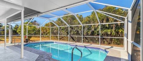 Piscine chauffée