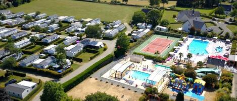Indoor pool, a heated pool