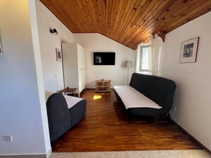 Living area - Enjoyable 1-bedroom apartment with AC in charming Lumbarda (Lumbarda)