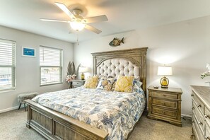 3 soverom, strykejern/-brett, wi-fi (inkludert) og sengetøy