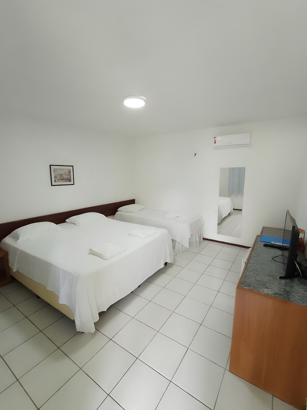 Quarto Triplo - Vila Engenho | Free WiFi, bed sheets