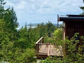Property grounds - Adorable tiny home with spectacular view and hot tub on Guemes Island Anacortes. (Anacortes)