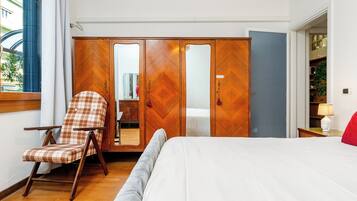 2 chambres, fer et planche Ă repasser, Wi-Fi gratuit, draps fournis