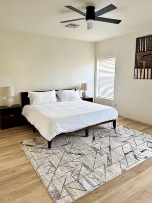 Iron/ironing board, Internet, bed sheets - Sunny Sonoma Retreat Hot Tub & Mountain Views (Las Cruces)