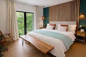 2 bedrooms, iron/ironing board, free WiFi, bed sheets - Private spa+sauna+hammam | Luxury mountain retreat (Sainte-adèle)