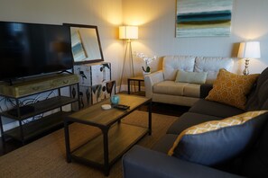 Apartment, Pets Allowed, Ocean View | Living area - East Cliff Nook (Santa Cruz)