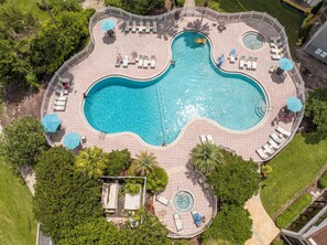 Indoor pool, outdoor pool - Universal Nest Orlando • 5 Min to Epic • Pool View • Free Parking no extra fee (Orlando)