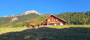 Exterior - Semi-detached chalet with breathtaking valley views (Saint-Léger-les-Mélèzes)