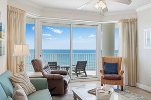 Smart TV, fireplace, DVD player - Exclusive beachfront units and breathtaking ocean views at Princess Condos. (Panama City Beach)