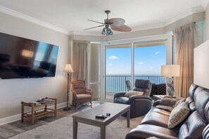 Smart TV, DVD player - Exclusive beachfront units and breathtaking ocean views at Princess Condos. (Panama City Beach)