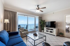 Smart TV - Exclusive beachfront units and breathtaking ocean views at Princess Condos. (Panama City Beach)