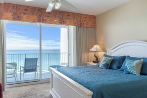 Iron/ironing board, Internet, bed sheets - Exclusive beachfront units and breathtaking ocean views at Princess Condos. (Panama City Beach)