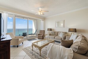 Smart TV, DVD player, table football, books - Exclusive beachfront units and breathtaking ocean views at Princess Condos. (Panama City Beach)