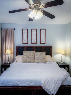 3 bedrooms, iron/ironing board, free WiFi, bed sheets