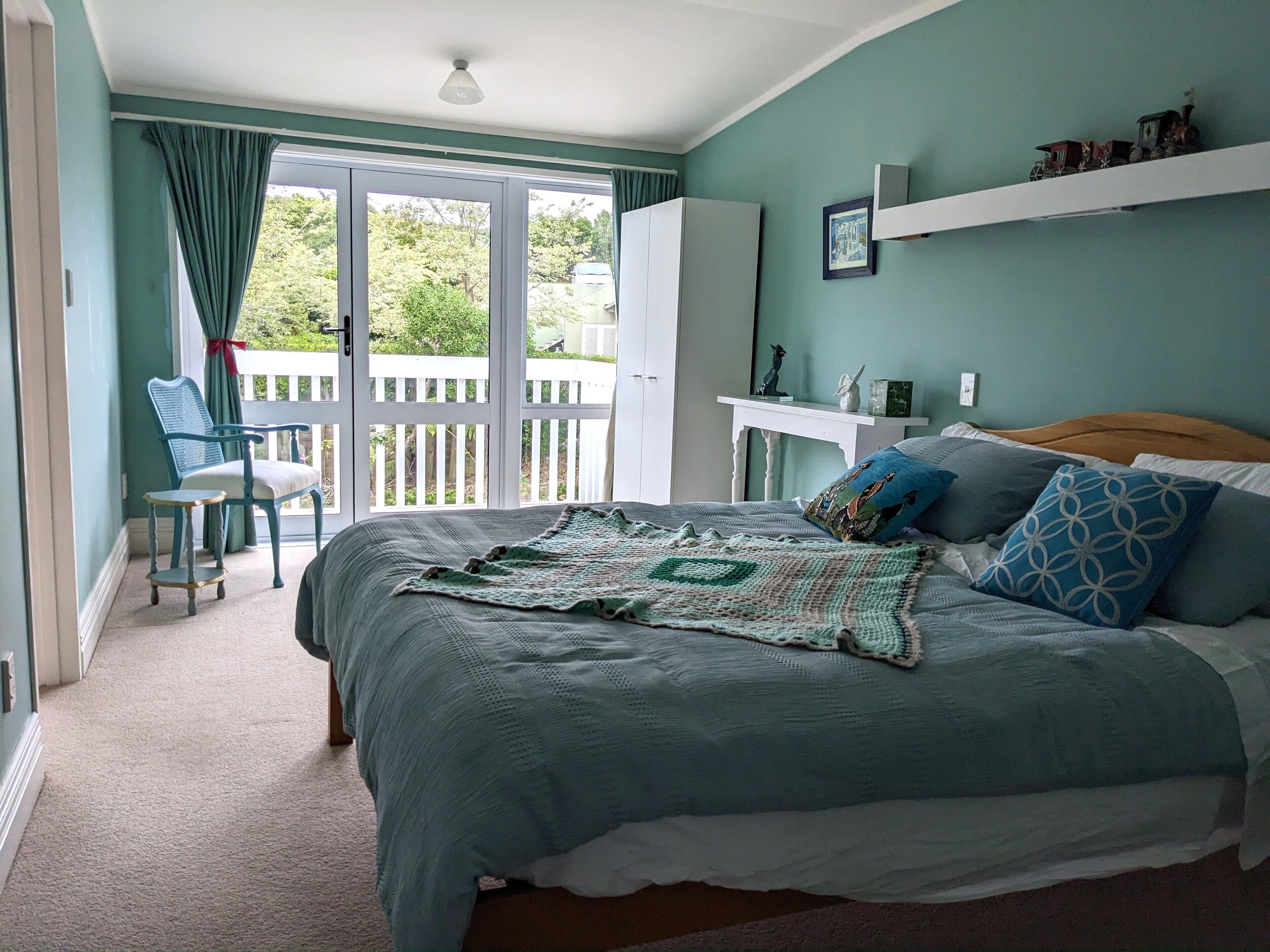 Premium-Doppelzimmer, 1 Queen-Bett, eigenes Bad, Gartenblick