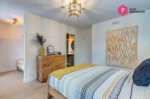 2 habitaciones, tabla de planchar con plancha y wifi gratis