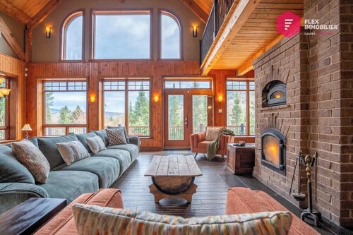 Stoneham St-Évasion, Waterfront Sauna spa for 9