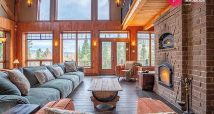 Stoneham St-Évasion, Waterfront Sauna spa for 9