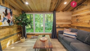 Smart TV, fireplace, offices - The Celestial of Portneuf - Hot tub in the forest (Pont-Rouge)