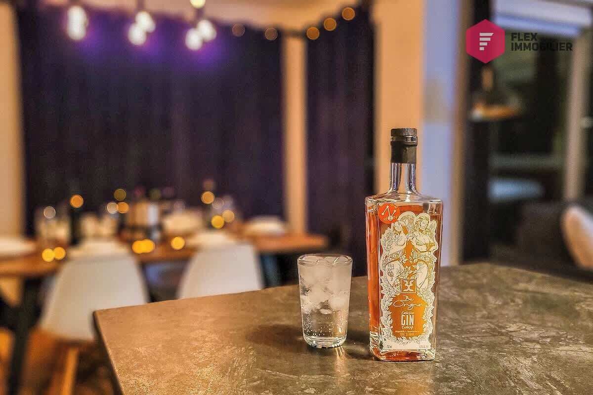 Et pourquoi pas un p'tit gin Be Origin de la distillerie Vice & Vertu située à 20 minutes de votre chalet ! Vous pourrez aussi en trouver à la SAQ de Pont-Rouge, à 5 minutes de votre chalet :)