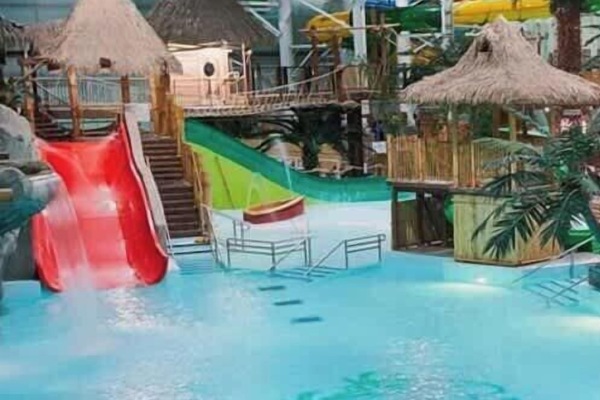 Una piscina climatizada