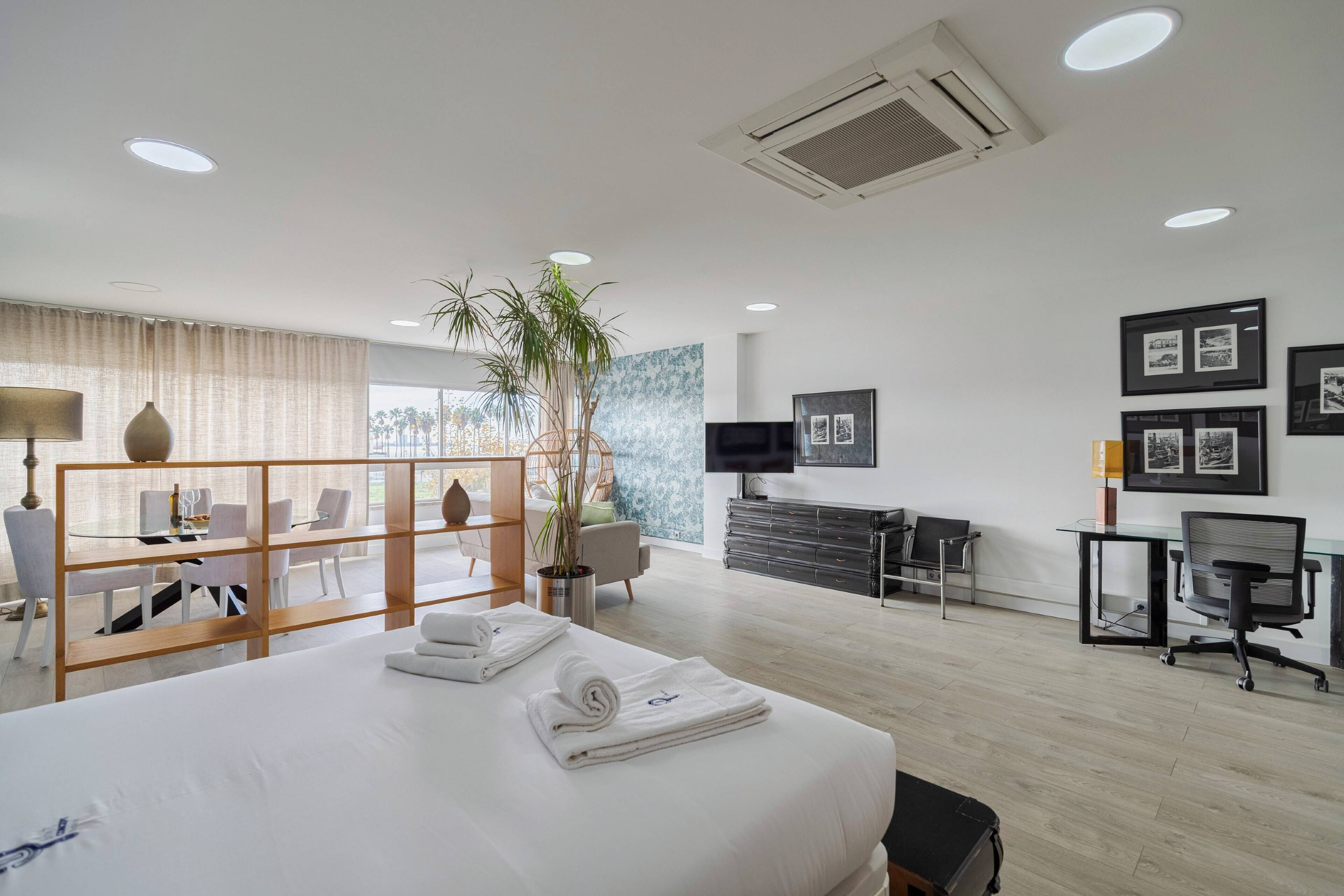 1 bedroom, iron/ironing board, travel crib, free WiFi