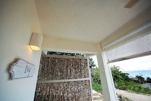Uitzicht vanuit accommodatie