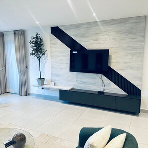 Family Apartment, Balcony, City View | Living area - The Bantree by Tripview Apartments (Accra)