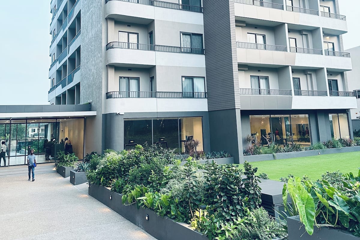 Family Apartment, Balcony, City View | Property grounds