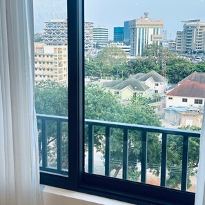 Family Apartment, Balcony, City View | Interior - The Bantree by Tripview Apartments (Accra)