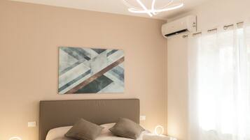 1 Schlafzimmer, Zimmersafe, Bügeleisen/Bügelbrett, Reisekinderbett