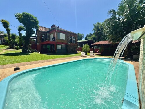 Nature Iguazu - D2, Apartment with balcony, garden and swimming pool