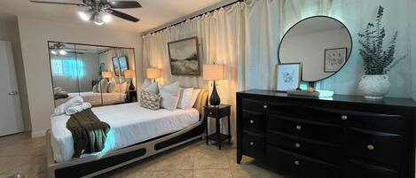 1 bedroom, in-room safe, iron/ironing board, free WiFi