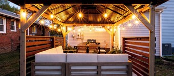 5BR, Steps to Pickleball, Patio Movie Nights, 10 mins from Downtown Richmond