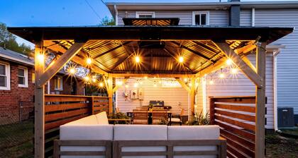 5BR, Steps to Pickleball, Patio Movie Nights, 10 mins from Downtown Richmond