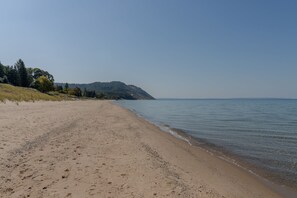 On the beach
