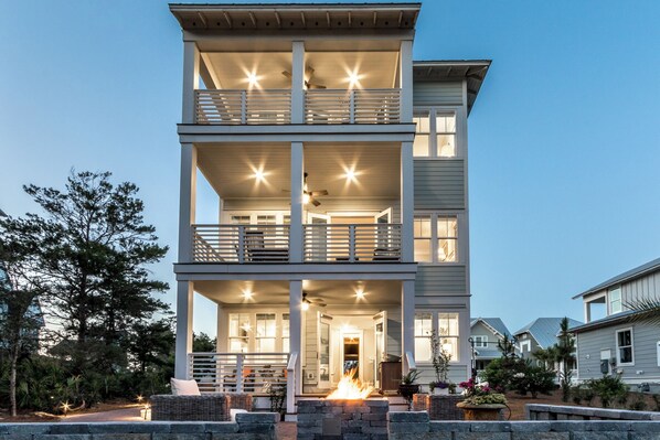 Exterior - Elegant Prominence South | Fire Pit + Walk to Pool + LSV (Inlet Beach)