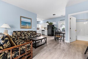 TV - Captains Cabin | 5-Min Walk to Beach • Coastal Comfort Retreat (North Myrtle Beach)