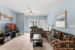 TV - Captains Cabin | 5-Min Walk to Beach • Coastal Comfort Retreat (North Myrtle Beach)